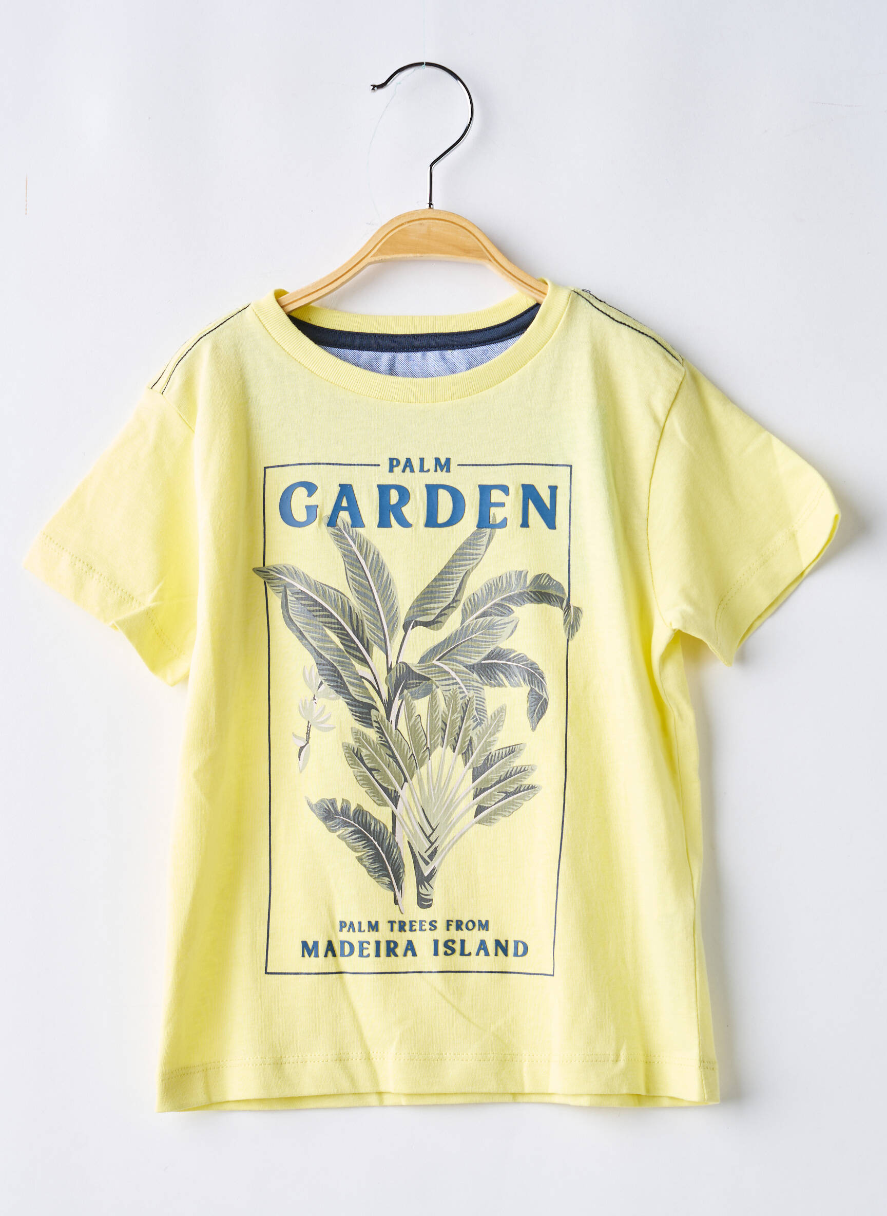 Tricou elasticitate mâneci scurte galben ZY băiat