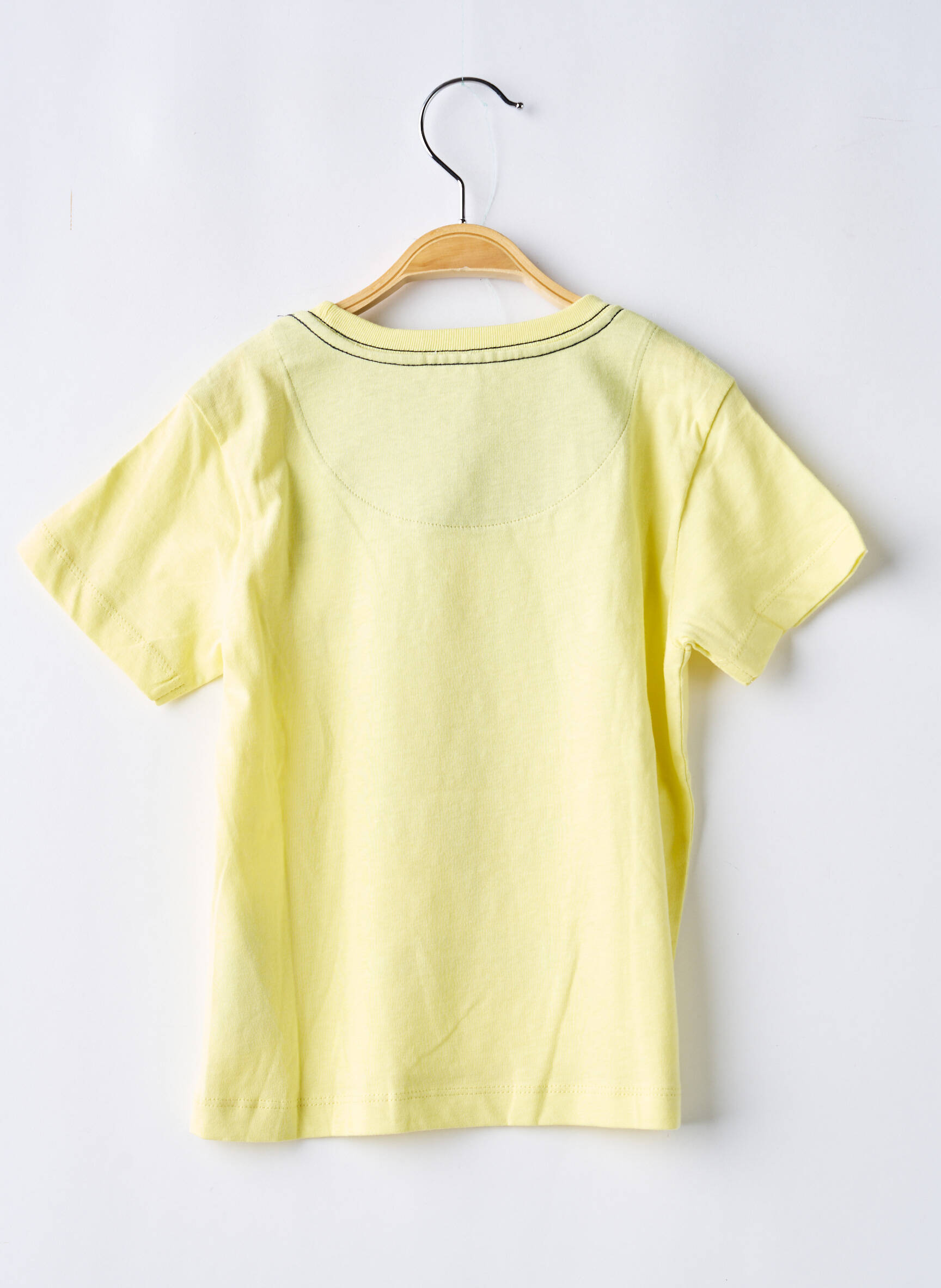 Tricou elasticitate mâneci scurte galben ZY băiat