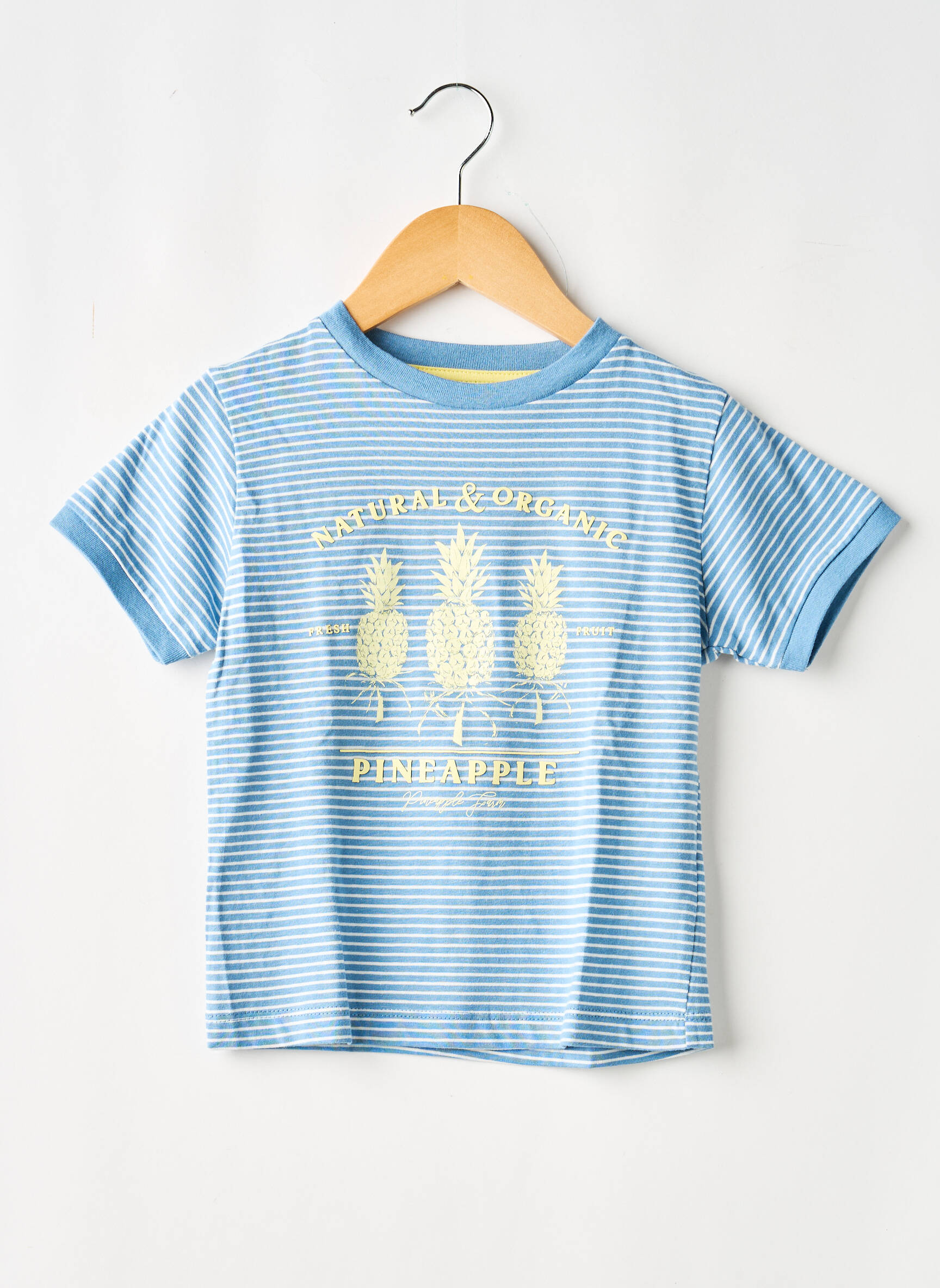 Tricou elasticitate mâneci scurte albastru ZY băiat