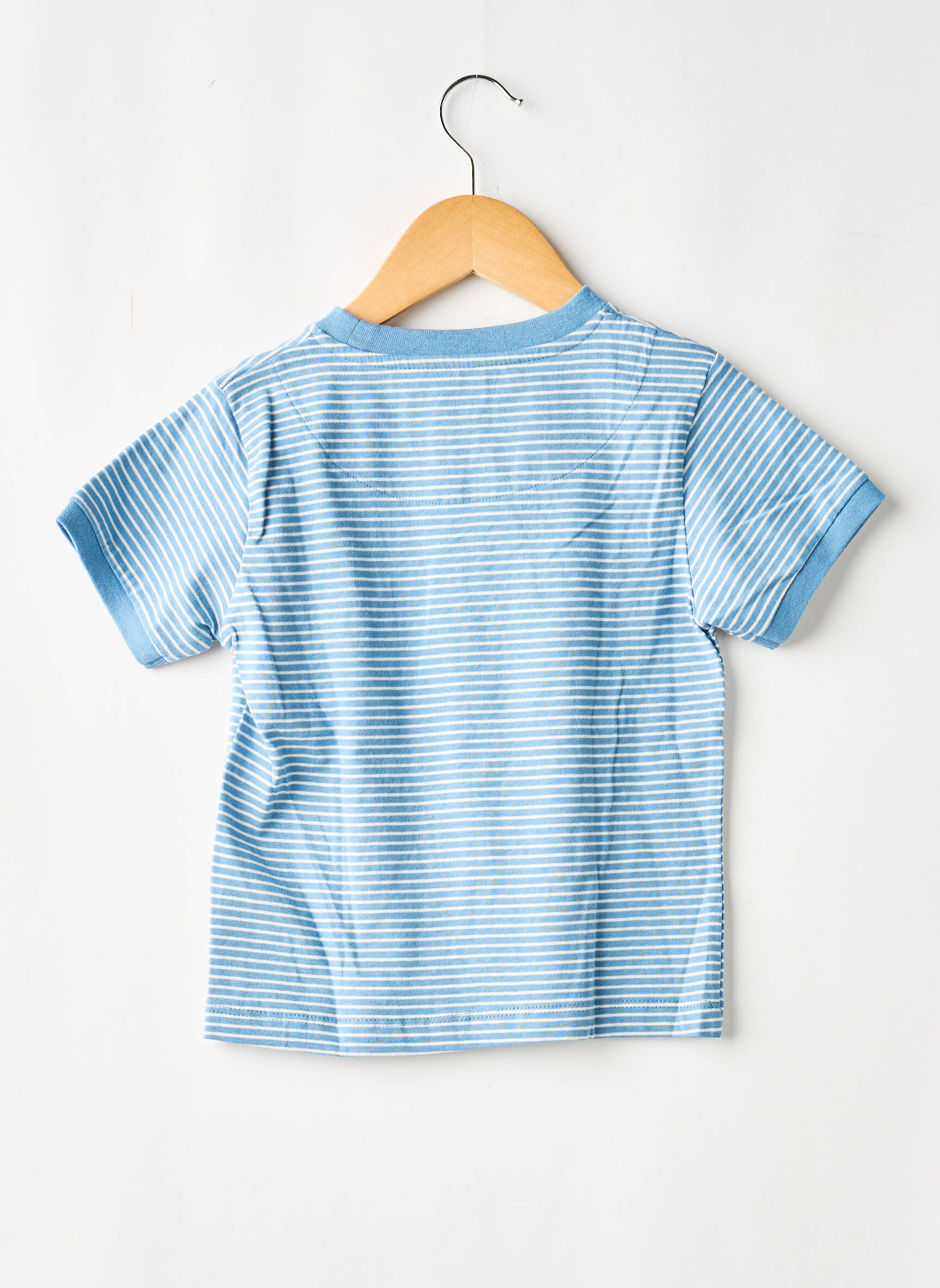 Tricou elasticitate mâneci scurte albastru ZY băiat