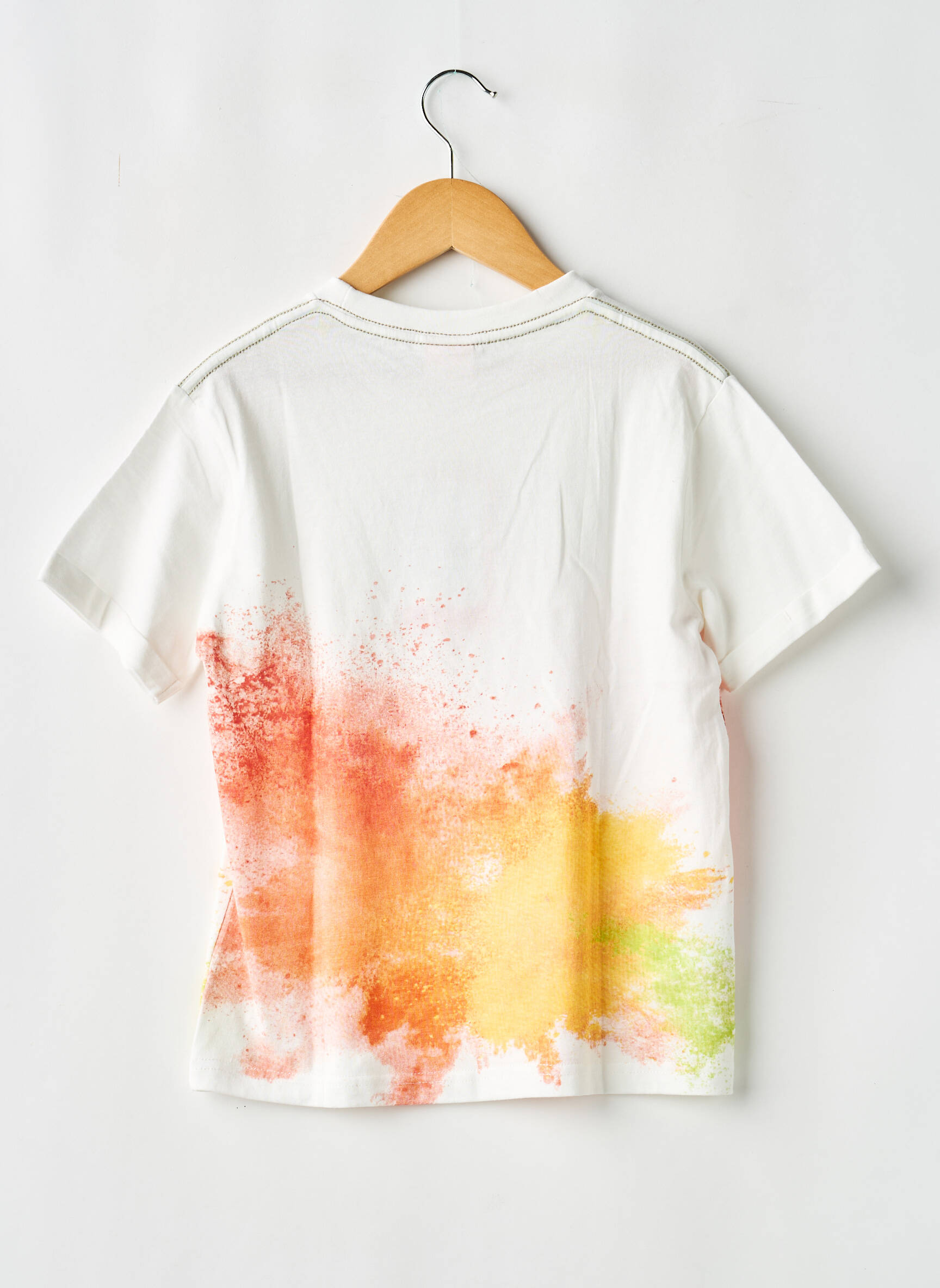 Tricou elasticitate mâneci scurte bej BOBOLI băiat