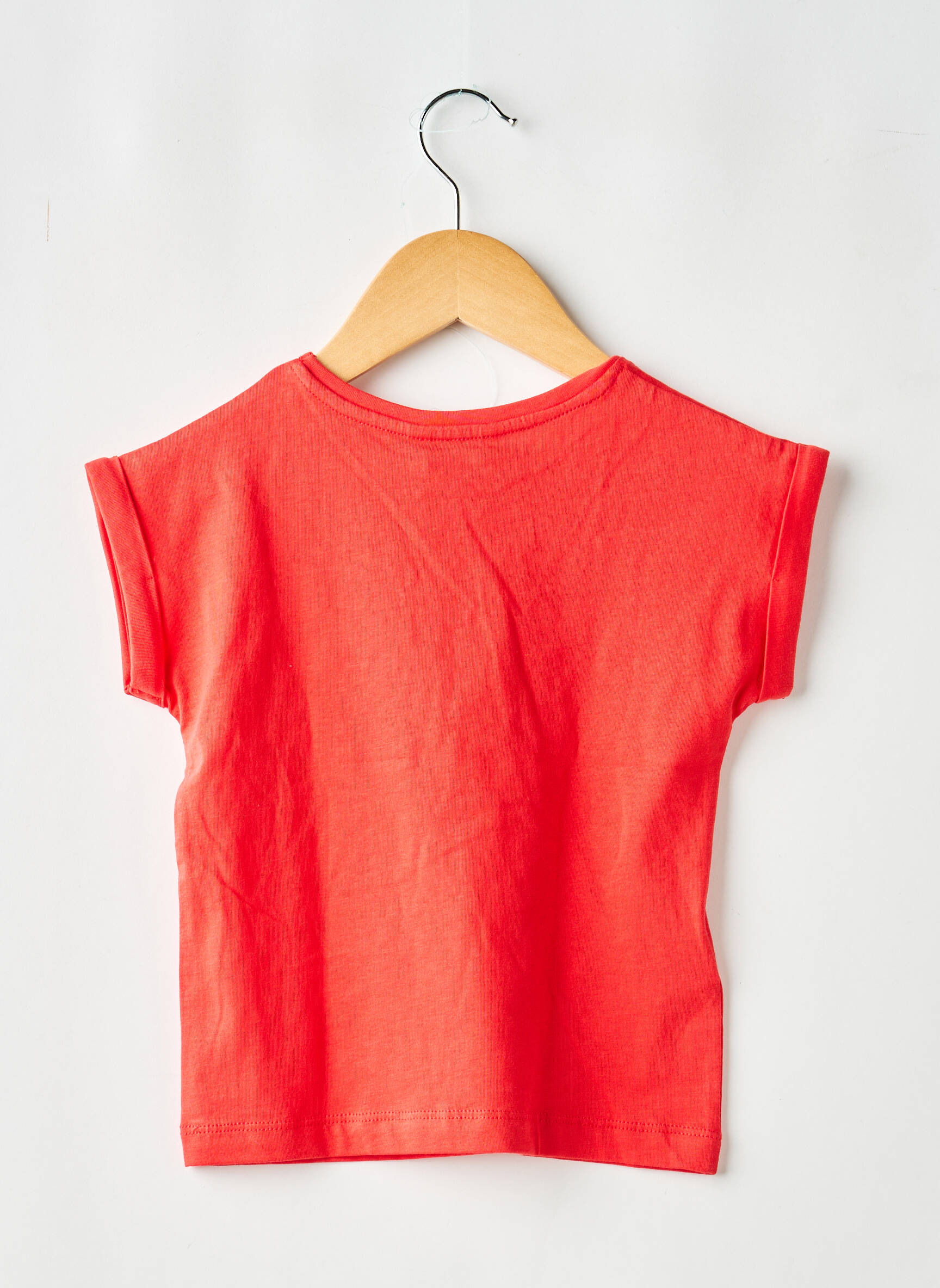 Tricou elasticitate mâneci scurte roșu MAYORAL fată