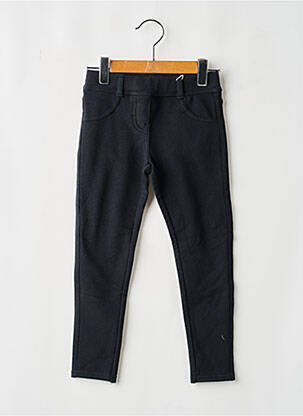 Jegging buzunare talie elastică negru BOBOLI fată