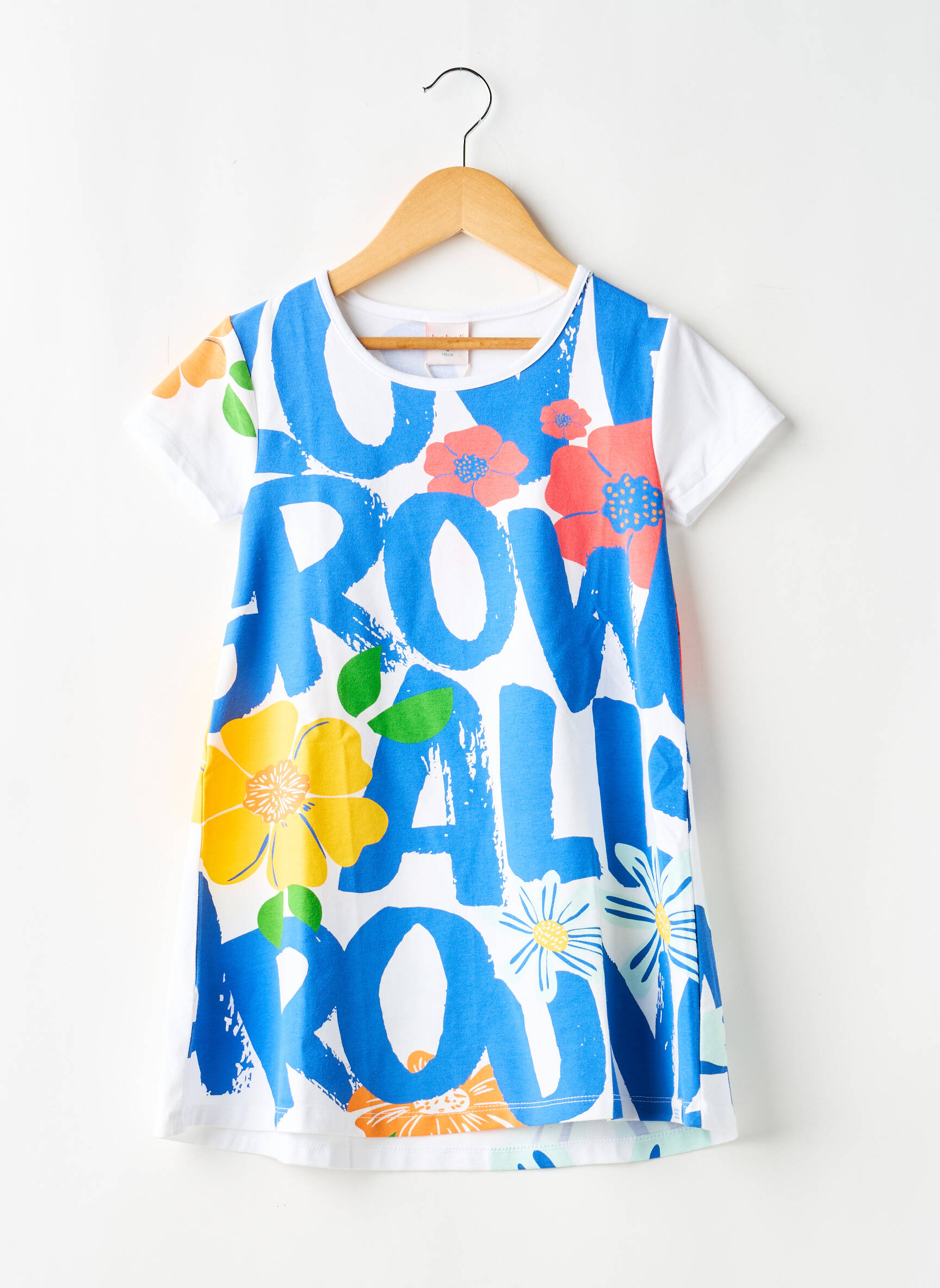 Rochie midi mâneci scurte mâneci scurte albastru BOBOLI fată