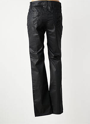 Pantalon drept elasticitate mărime normală negru LAUREN VIDAL femeie