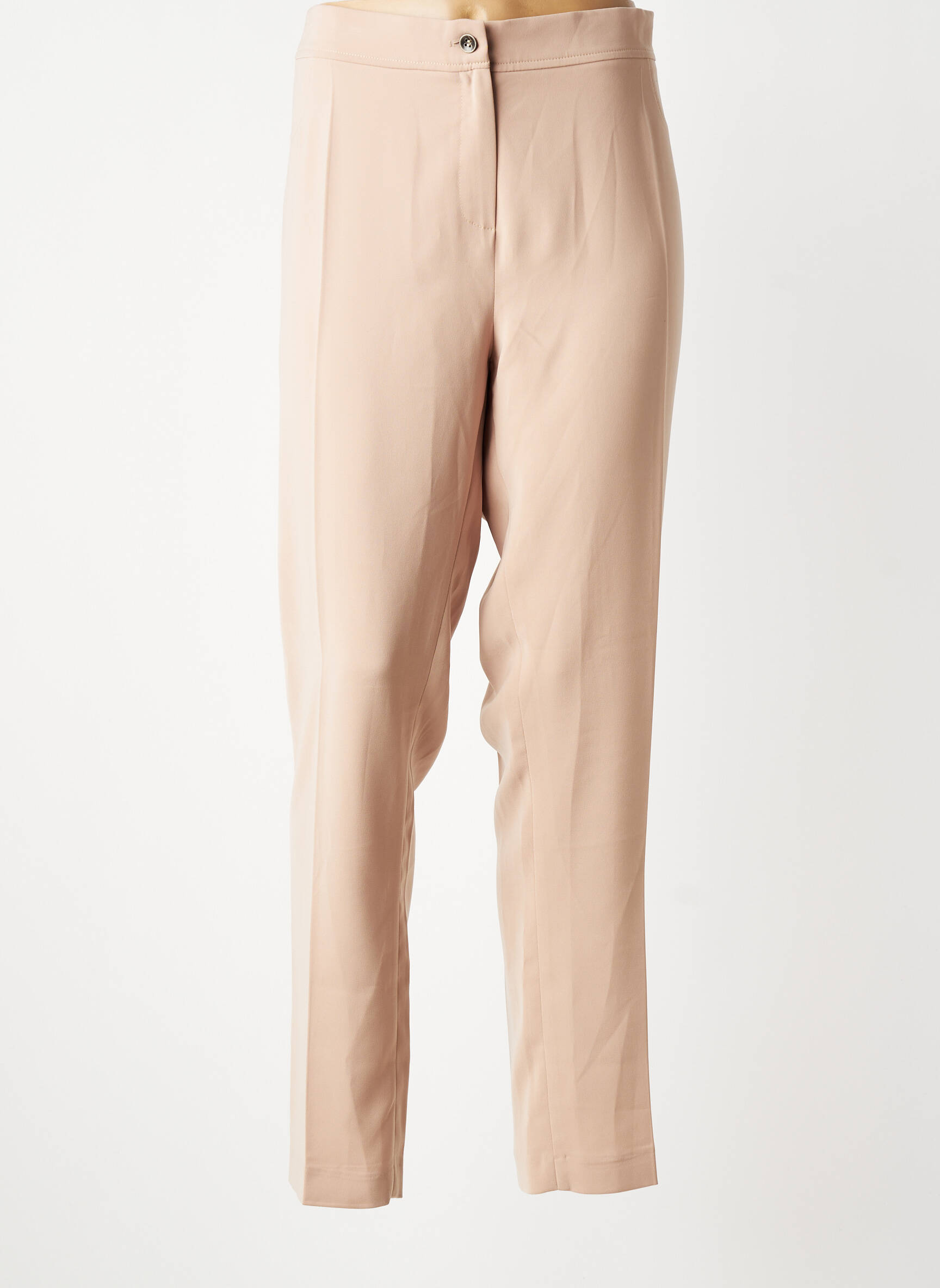 Pantalon slim mărime normală mărime normală bej MODISSIMO femeie