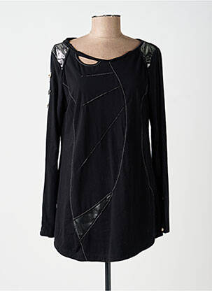 Top mâneci lungi mâneci lungi negru ELISA CAVALETTI femeie