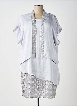Set rochie căptușeală gri ANDAMIO femeie