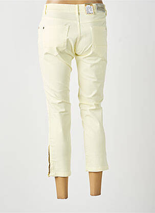 Pantalon 7/8 elasticitate mărime normală galben ZERRES femeie