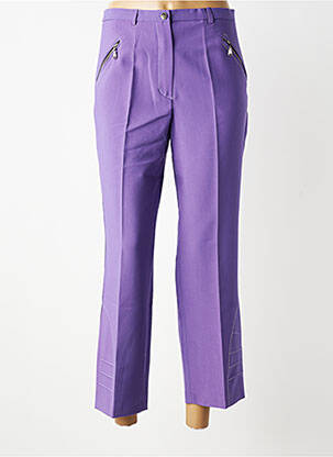 Pantalon 7/8 elasticitate mărime normală violet MULTIPLES femeie