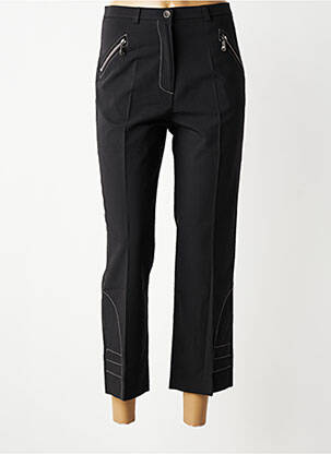 Pantalon 7/8 elasticitate mărime normală negru MULTIPLES femeie