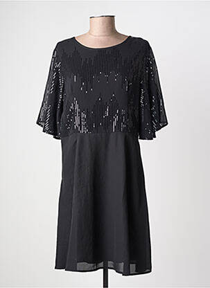 Rochie scurtă mâneci lungi mâneci lungi negru MOLLY BRACKEN femeie