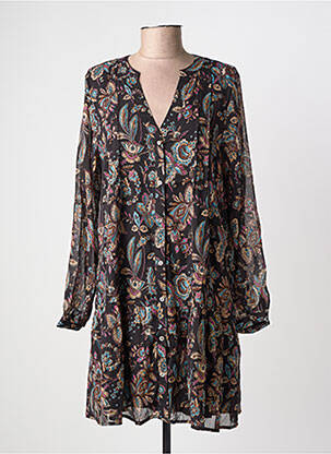 Rochie scurtă mâneci lungi mâneci lungi negru MOLLY BRACKEN femeie
