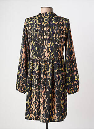 Rochie midi imprimeu fantezie mâneci lungi negru MOLLY BRACKEN femeie