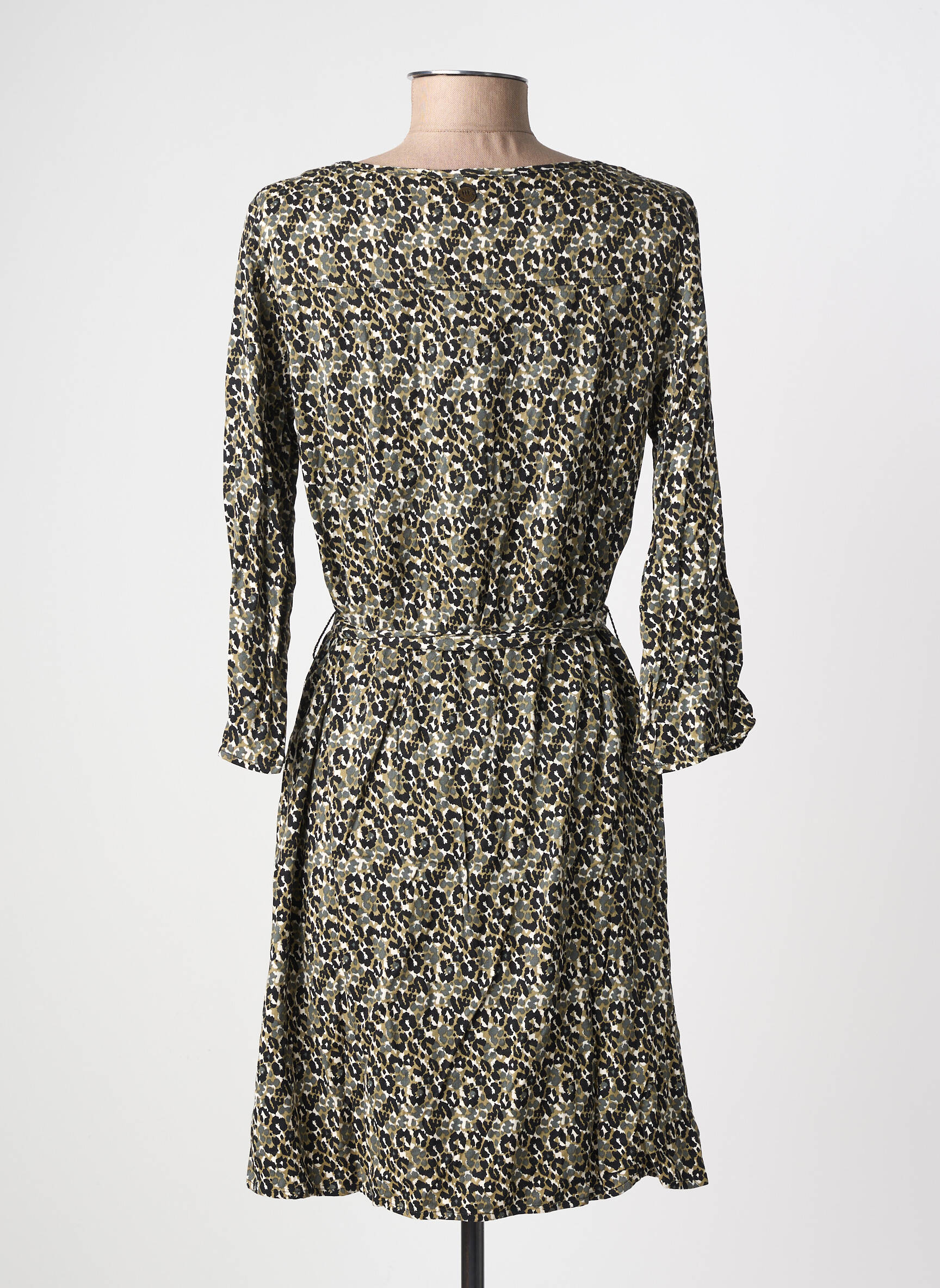 Rochie scurtă mâneci lungi mâneci lungi verde LOLA ESPELETA femeie