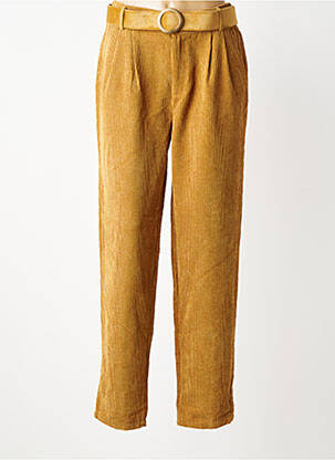Pantalon drept elasticitate mărime normală bej MOLLY BRACKEN femeie