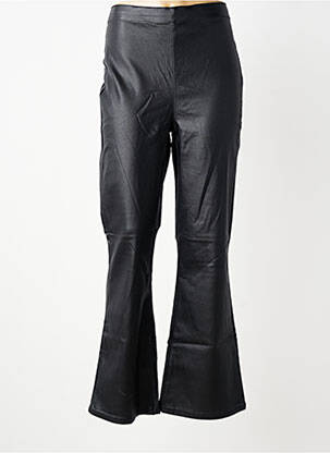 Pantalon evazat elasticitate mărime normală negru CREAM femeie