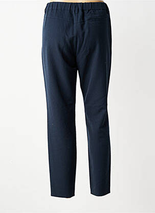 Pantalon 7/8 talie cu cleme mărime normală albastru CREAM femeie