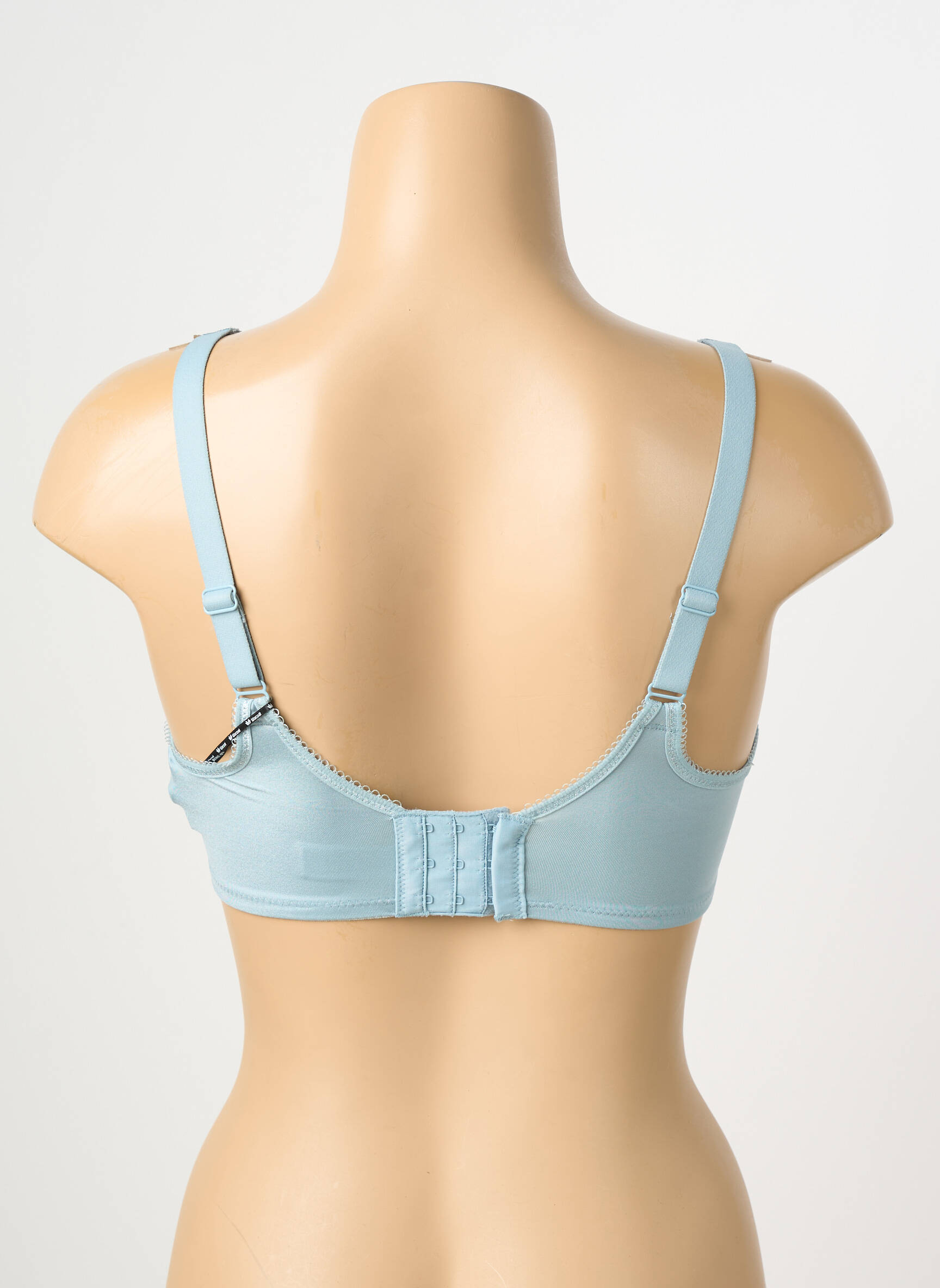 Sutien efect material satinat top sutien modelat albastru WACOAL femeie