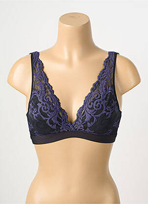 Sutien fără armatură bralete negru WACOAL femeie