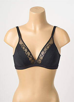 Sutien fără armatură bralete negru WACOAL femeie
