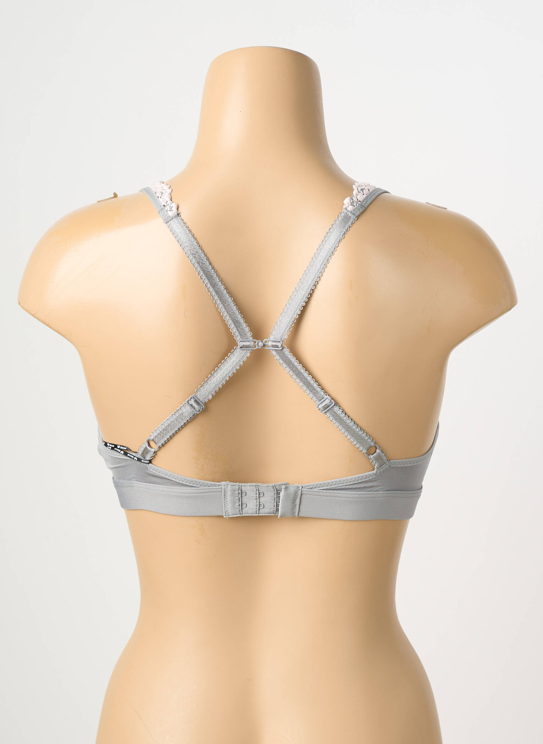 Sutien fără armatură bralete gri WACOAL femeie
