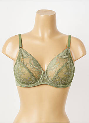 Sutien bretea multi poziție top sutien modelat verde WACOAL femeie