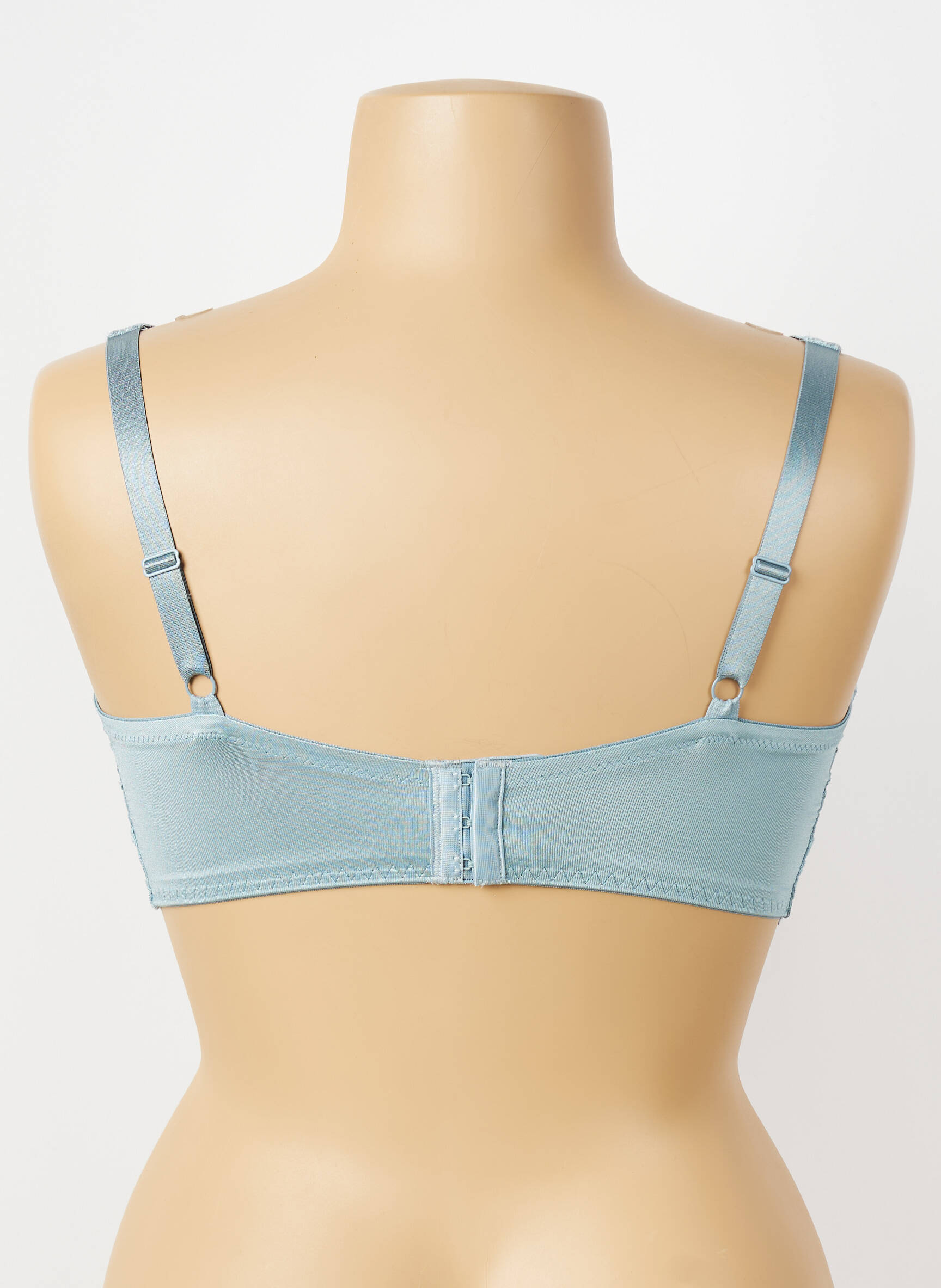 Sutien efect material satinat sutien cupe întregi cu decolteu înalt verde WACOAL femeie