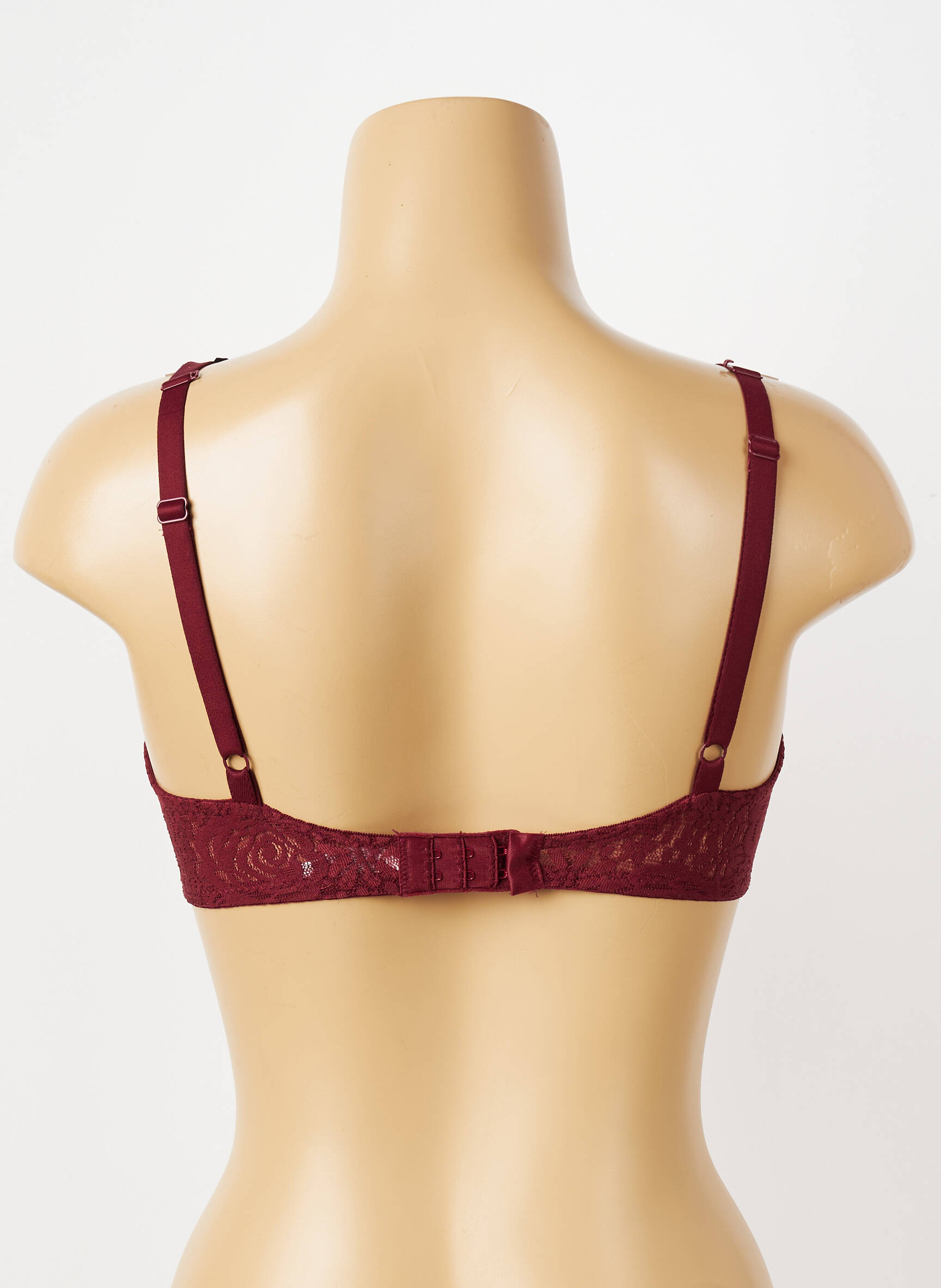 Sutien broderie sutien cupe întregi cu decolteu înalt roșu WACOAL femeie
