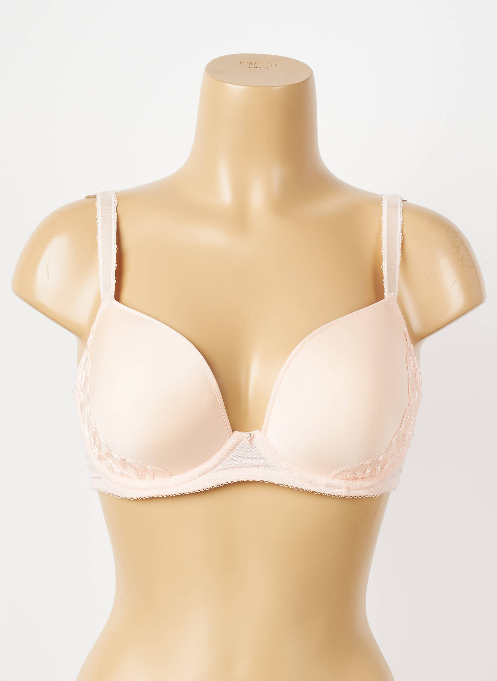 Sutien efect material satinat top sutien modelat roz WACOAL femeie