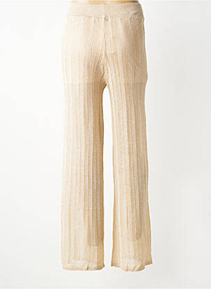 Pantalon drept elasticitate mărime normală bej NEKANE femeie