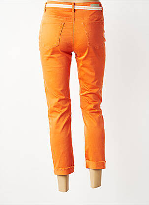 Pantalon 7/8 elasticitate mărime normală portocalie GEISHA femeie