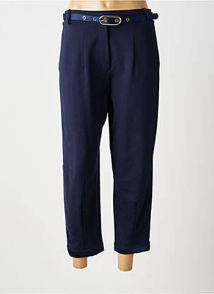 Pantalon 7/8 elasticitate mărime normală albastru IMPERIAL femeie
