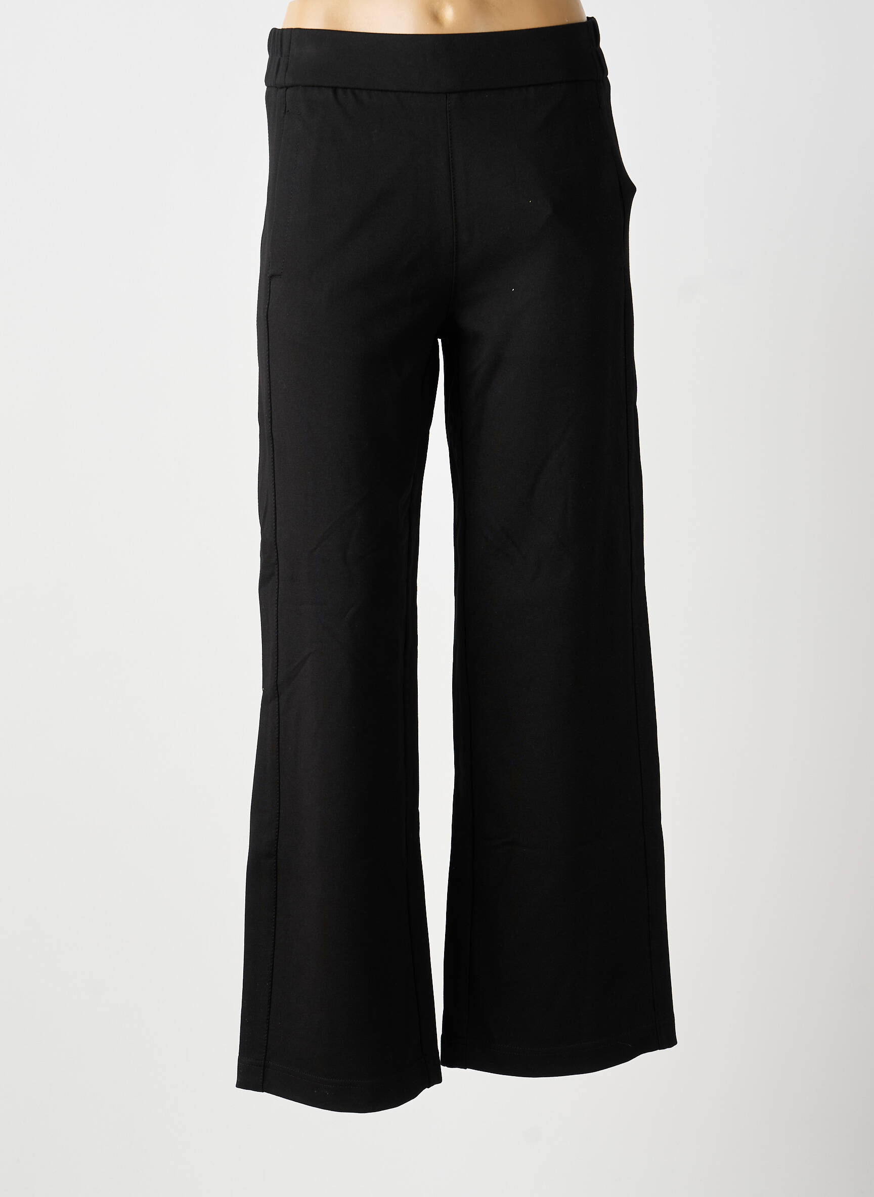 Pantalon larg buzunare mărime normală negru STREET ONE femeie