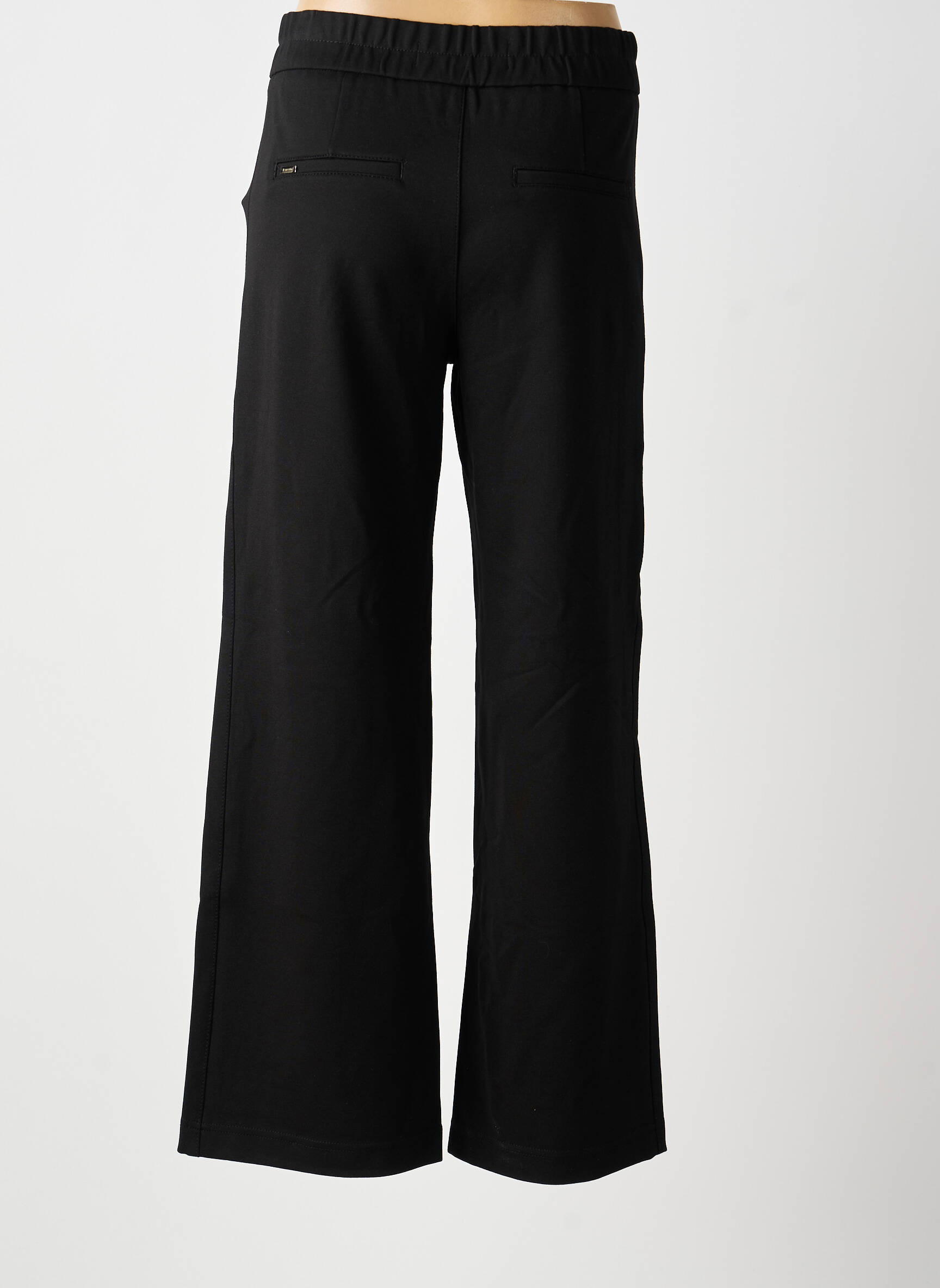 Pantalon larg buzunare mărime normală negru STREET ONE femeie