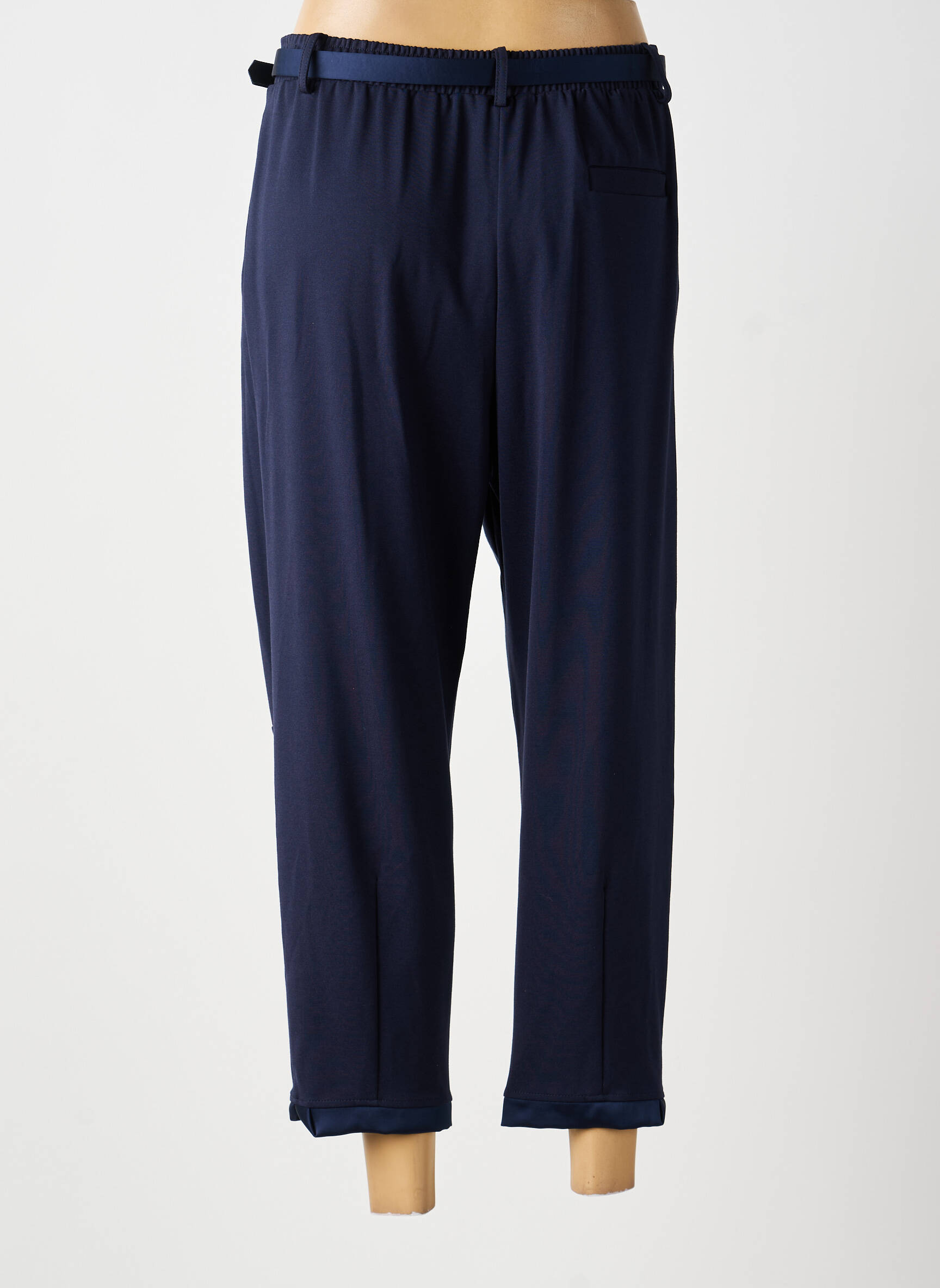 Pantalon 7/8 elasticitate mărime normală albastru IMPERIAL femeie