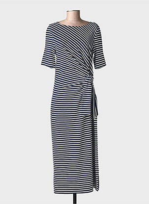 Rochie lungă mâneci scurte mâneci scurte albastru STREET ONE femeie