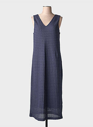 Rochie lungă fără mâneci fără mâneci albastru STREET ONE femeie