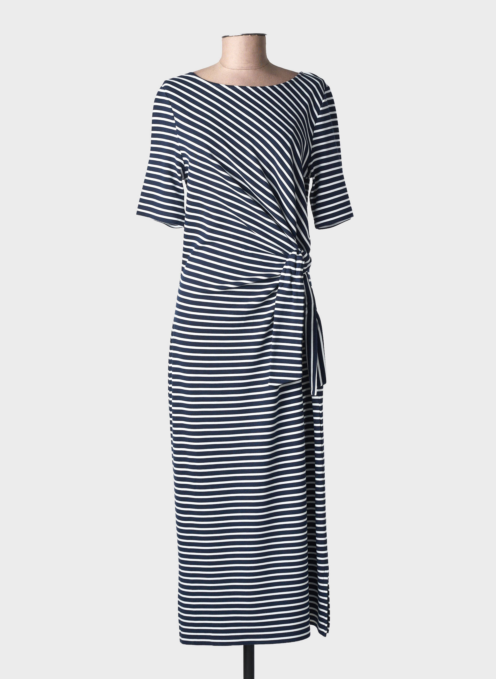 Rochie lungă mâneci scurte mâneci scurte albastru STREET ONE femeie