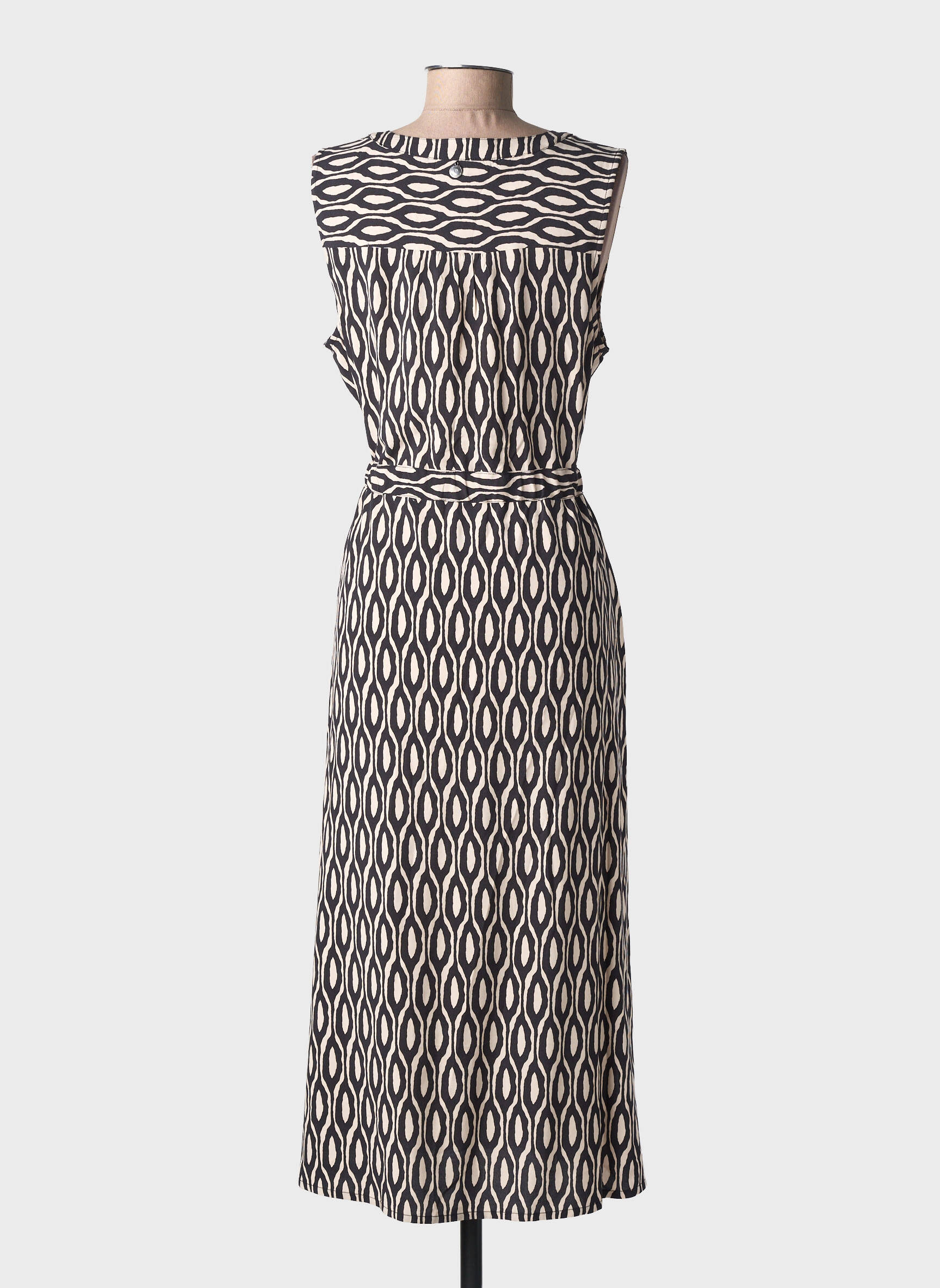 Rochie lungă fără mâneci fără mâneci negru STREET ONE femeie
