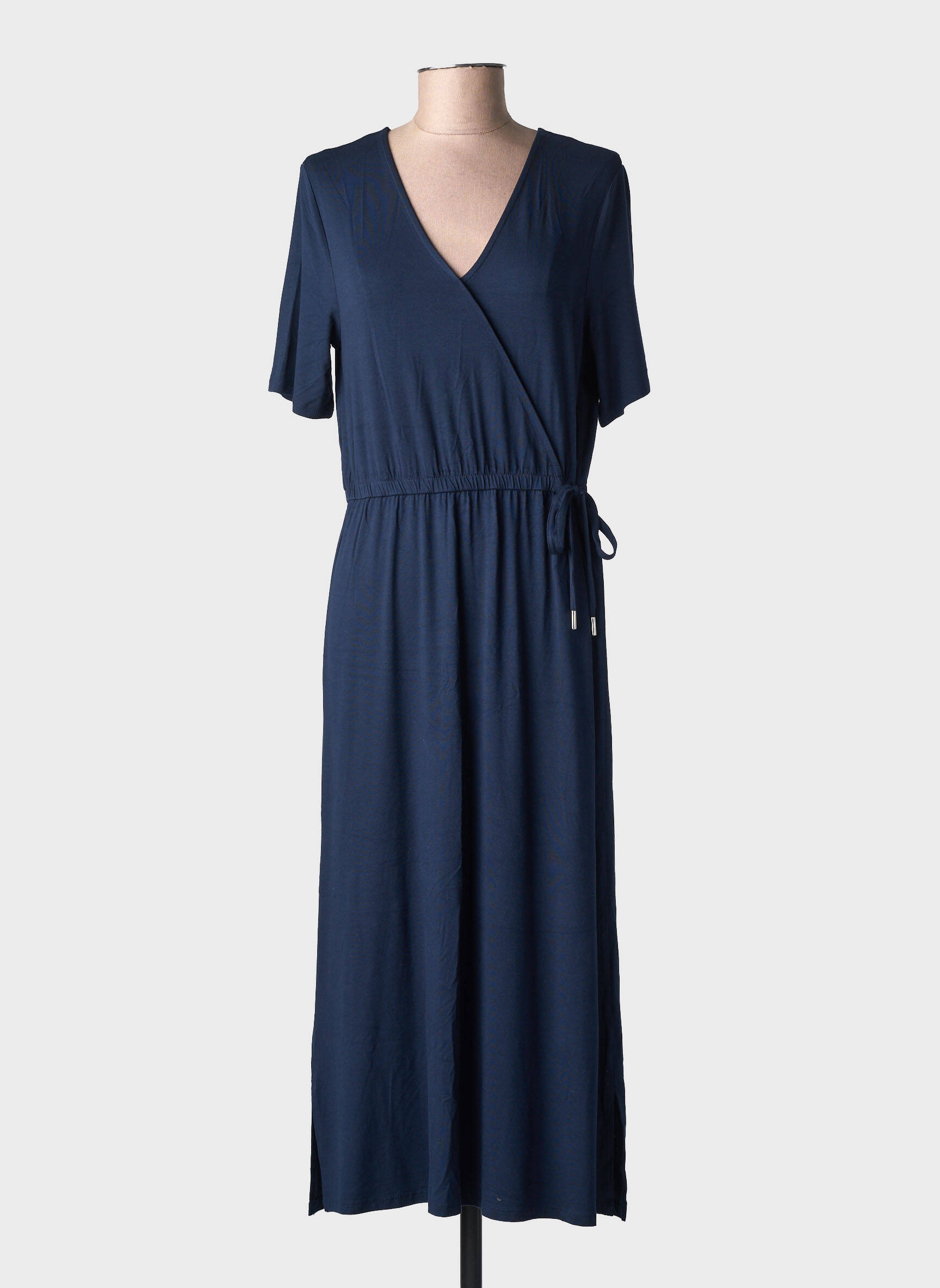 Rochie lungă mâneci scurte mâneci scurte albastru STREET ONE femeie