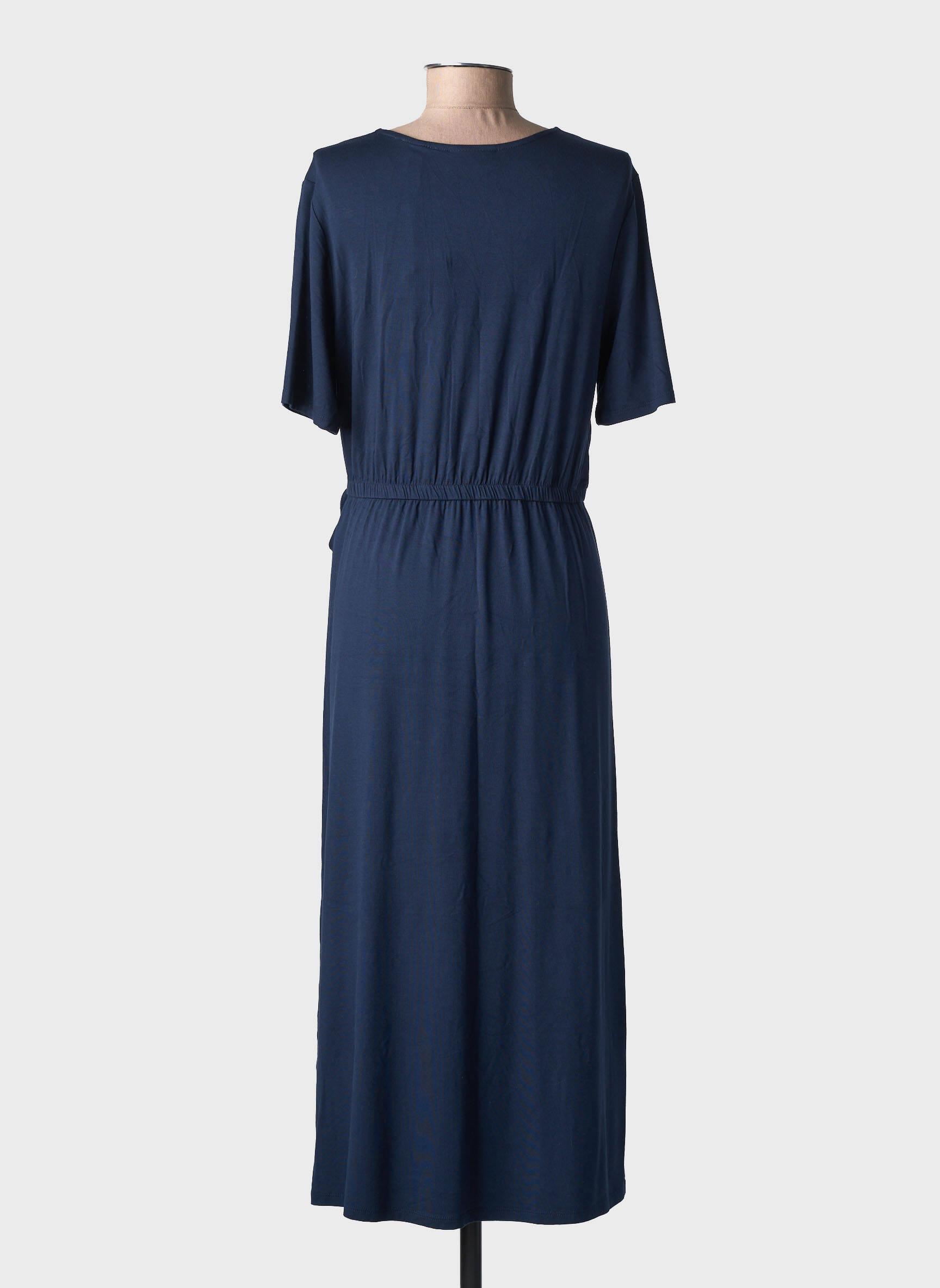 Rochie lungă mâneci scurte mâneci scurte albastru STREET ONE femeie