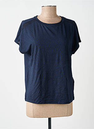 Tricou croială dreaptă mâneci scurte albastru STREET ONE femeie