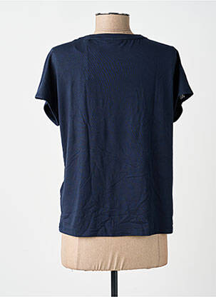 Tricou croială dreaptă mâneci scurte albastru STREET ONE femeie