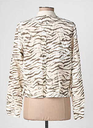Jachete casual guler rotund maro STREET ONE femeie