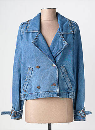 Jachete casual guler tip costum albastru STREET ONE femeie
