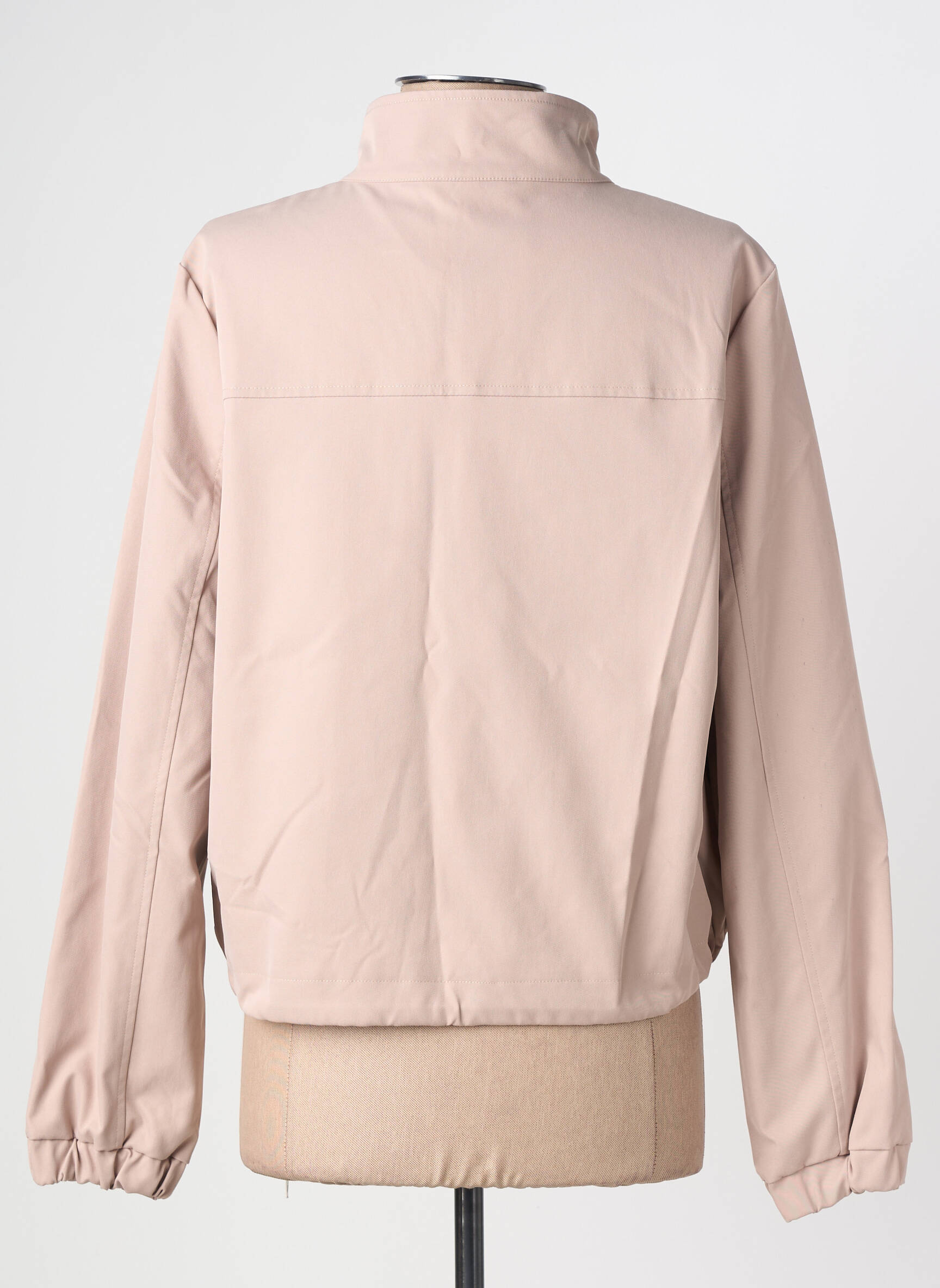 Jachete casual guler rotund maro STREET ONE femeie