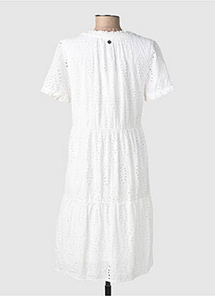 Rochie midi mâneci scurte mâneci scurte alb STREET ONE femeie
