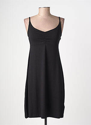 Rochie scurtă croială fluidă bretele subțiri negru GEISHA femeie