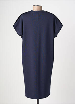 Rochie scurtă mâneci scurte mâneci scurte albastru IMPERIAL femeie